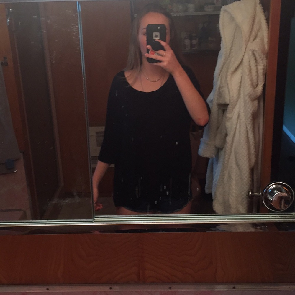 (2for$20)UO loose ribbed tee